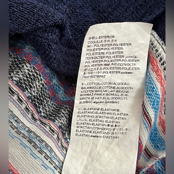 DESIGUAL STRIPED/Embroidered 3/4 SLEEVE T SHIRT TOP WOMENS SIze S - Picture 9 of 10